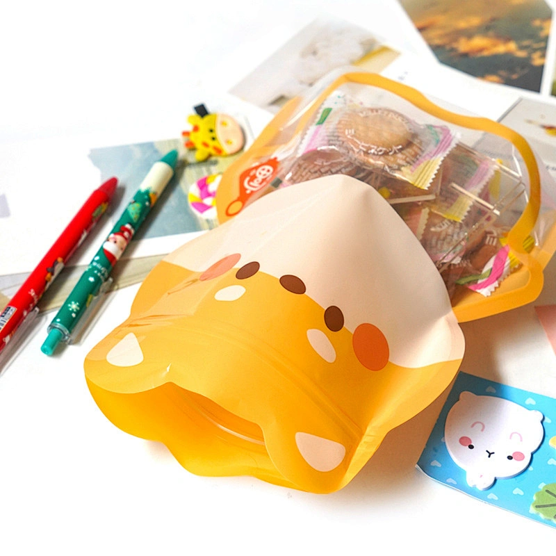 Custom Transparent Special Shaped Bag Biodegradable Packaging Bags